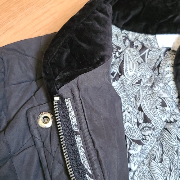 Charter Club Jackets & Coats Dark Grey Quilted Jacket Poshmark